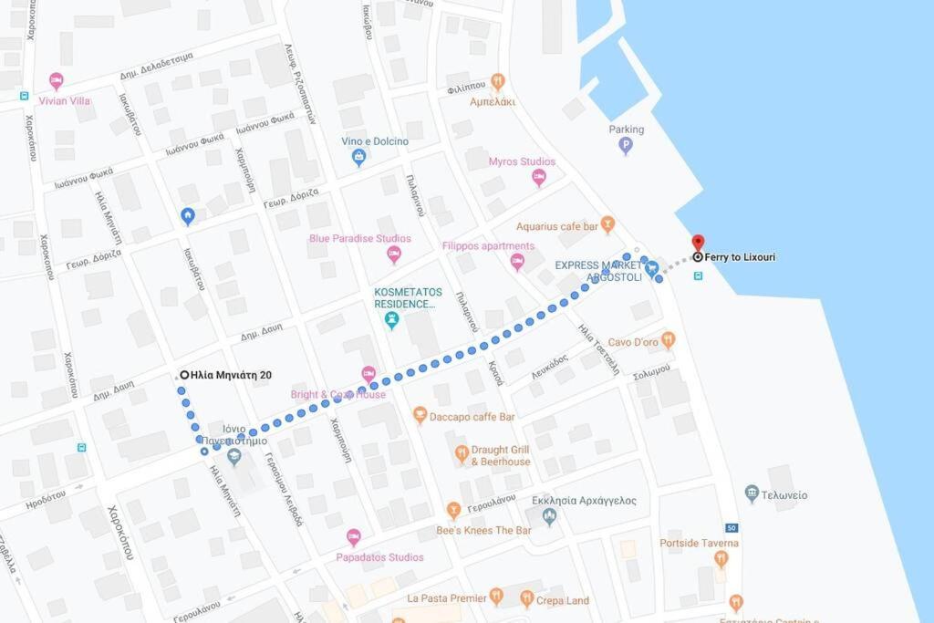 Cozy Apartment In The Heart Of The Town أرغوستولي المظهر الخارجي الصورة